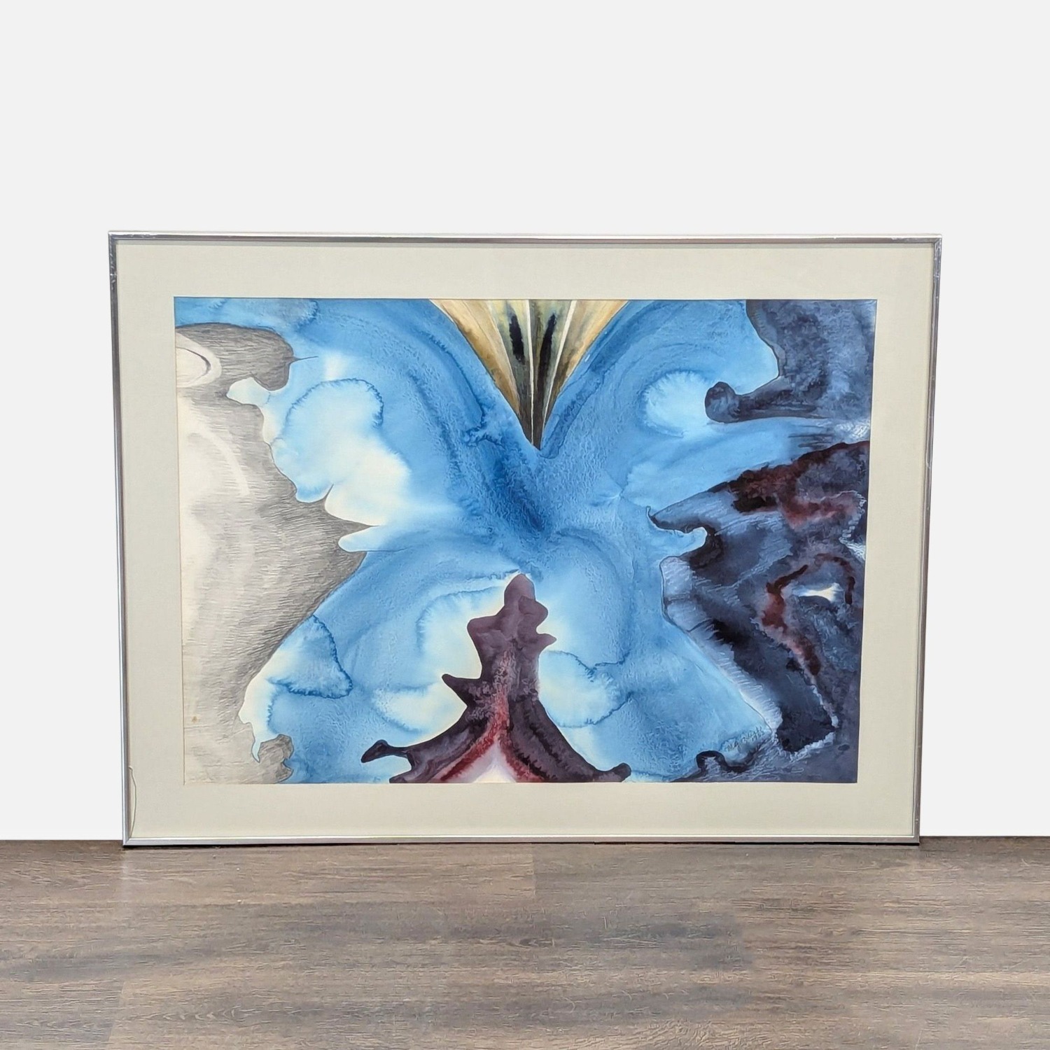 Mary Gizdich Original 1983 Abstract Watercolor - image-2