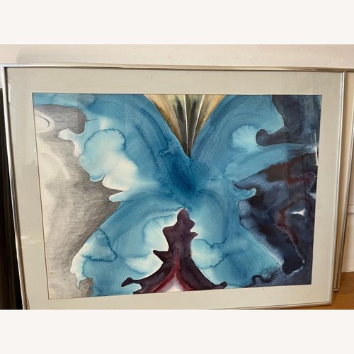 Used Mary Gizdich Original 1983 Abstract Watercolor for sale on AptDeco