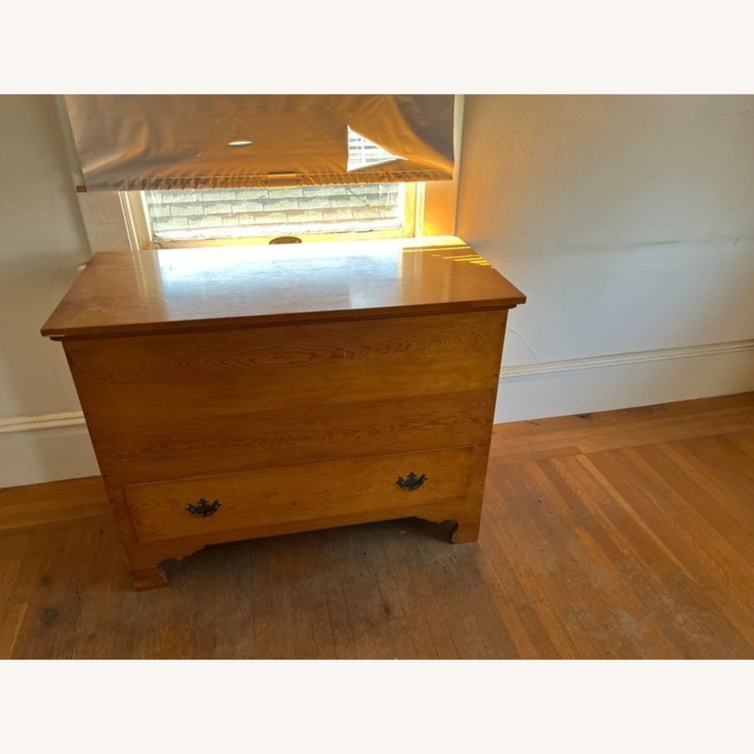 Single Drawer Blanket Chest with Hinged Lid - image-12