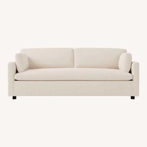 Used West Elm Marin Natural Fabric 3+ Seater Sofa for sale on AptDeco