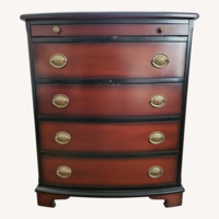 Light Brown Wood Dresser