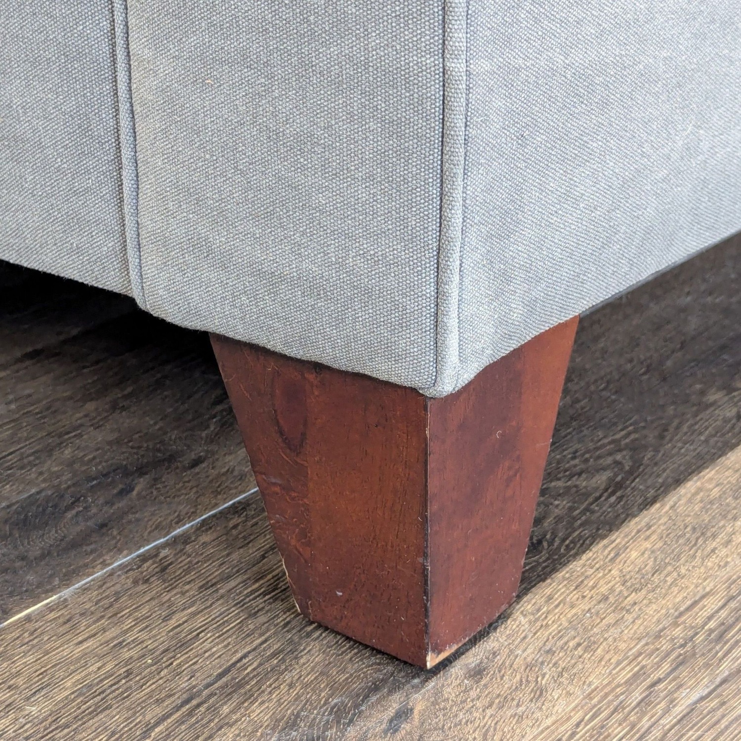 Pottery Barn Cameron 3-Seat Gray Sofa  - image-9