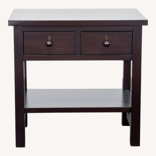 Used Pottery Barn Farmhouse Bedside Table for sale on AptDeco