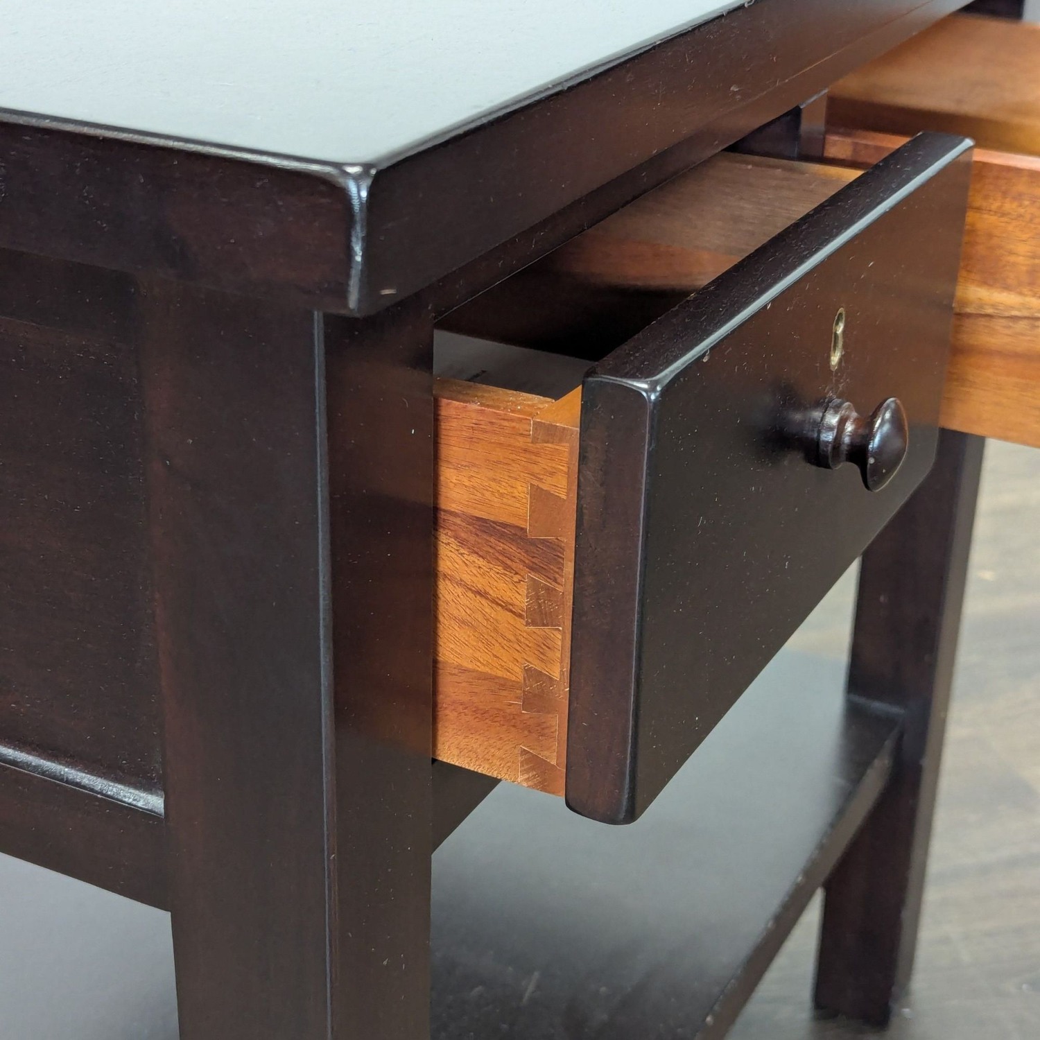 Pottery Barn Farmhouse Bedside Table - image-9