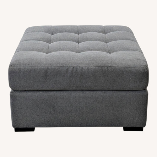 Used Tufted Ottoman for sale on AptDeco