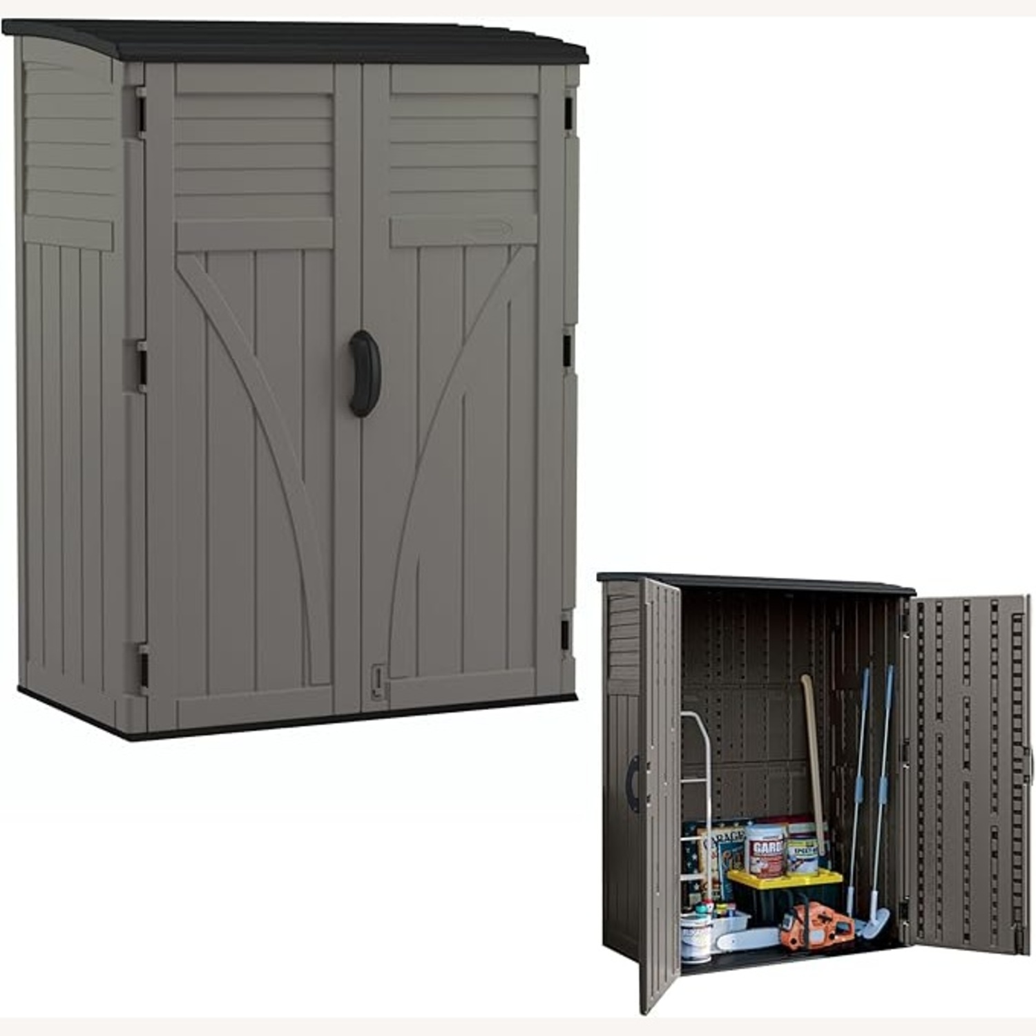 Suncast Vertical Outdoor Storage Shed - image-7