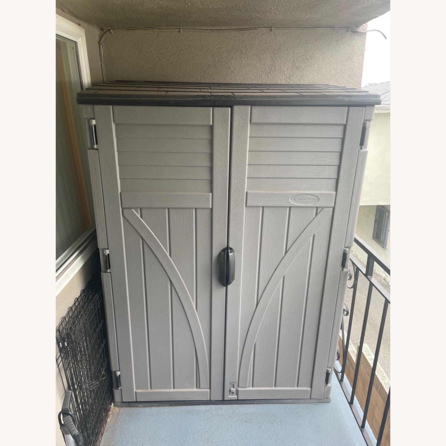 Suncast Vertical Outdoor Storage Shed - image-2