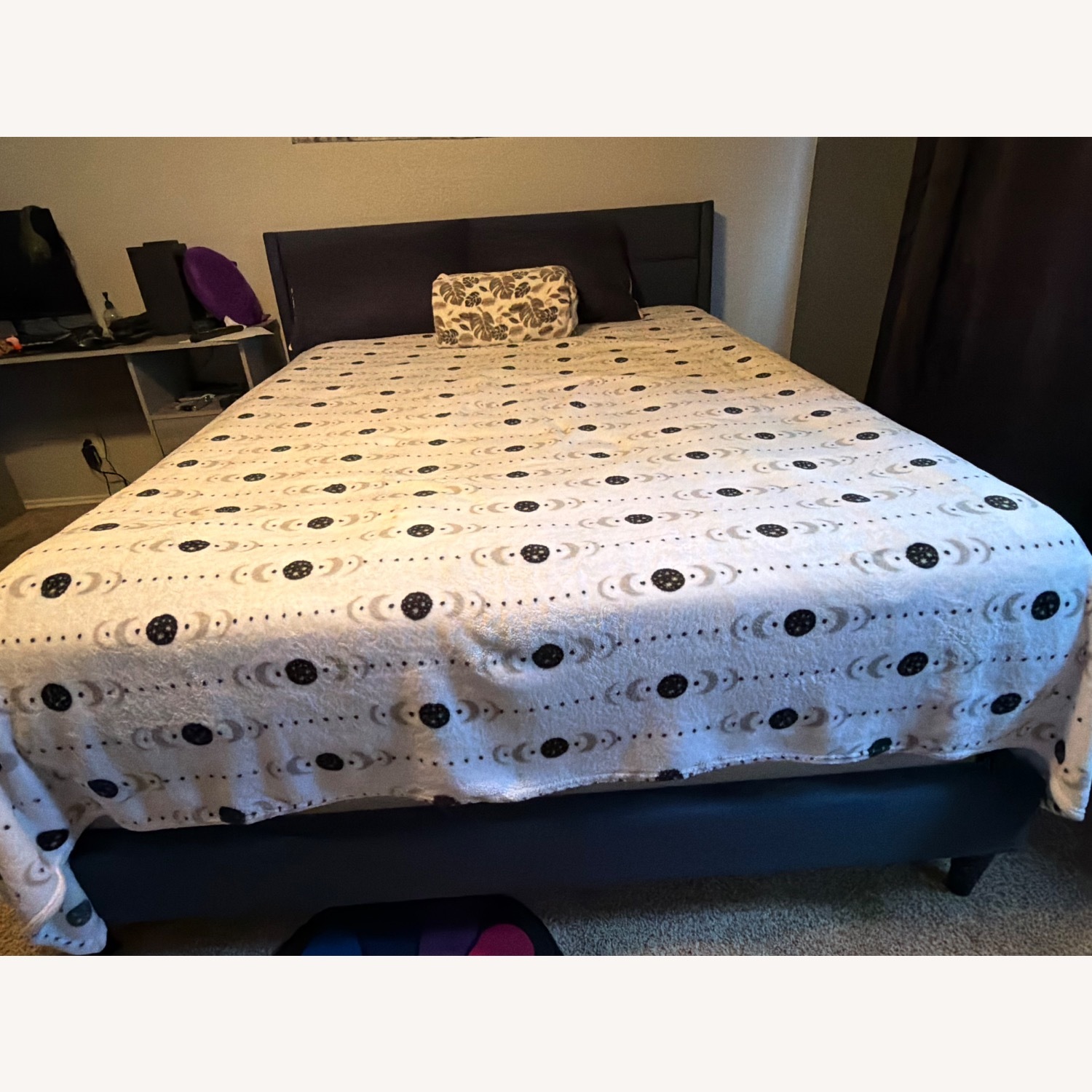 Blue Bed Frame - image-2