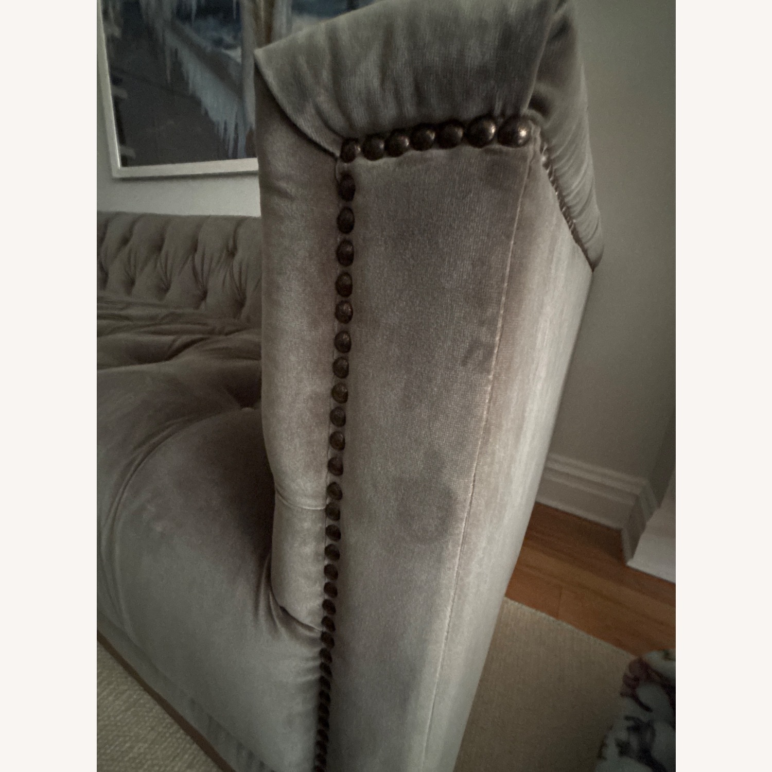 Four Hands Light Gray Fabric 3+ Seater Sofa - image-5