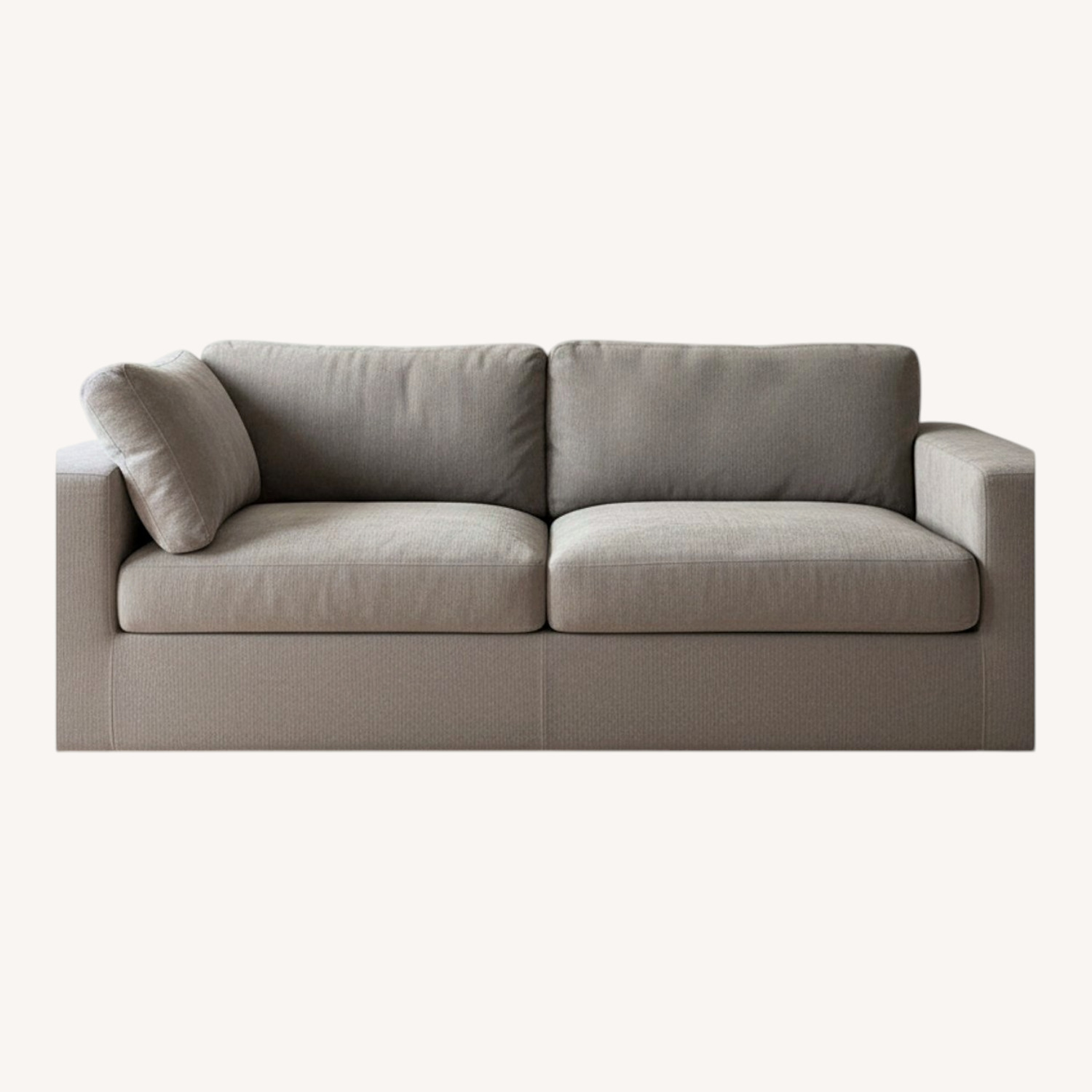 Light Gray Fabric 2 Piece Sectional - image-7
