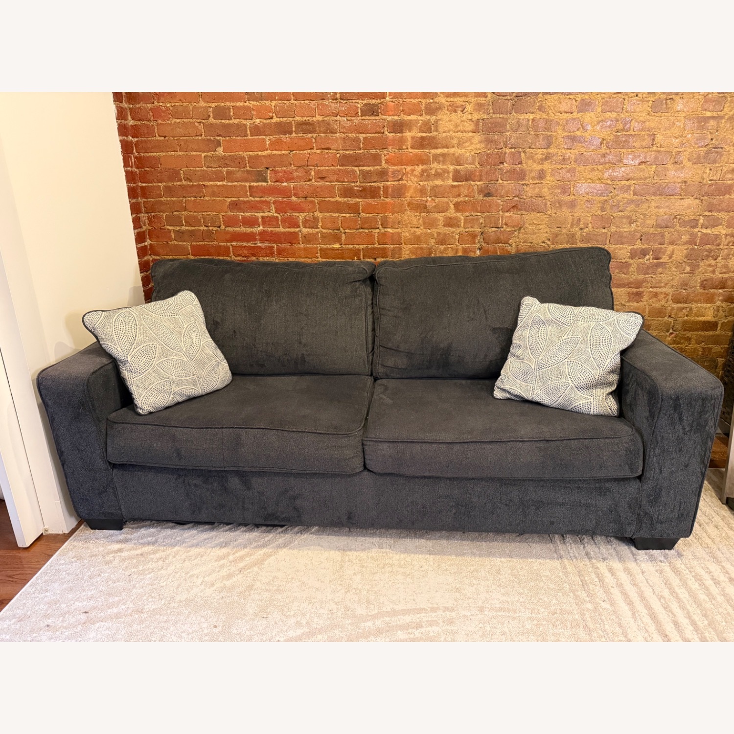 Blue 3+ Seater Sofa - image-2