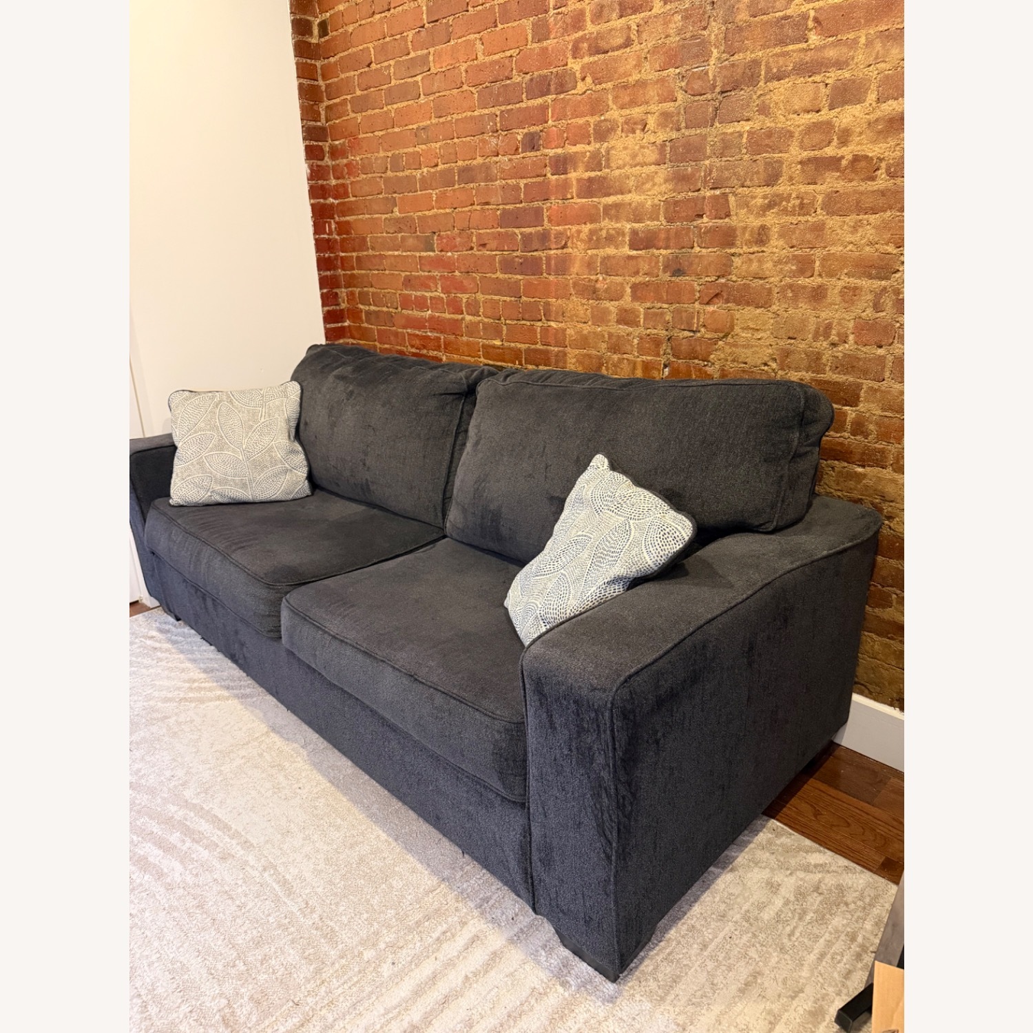 Blue 3+ Seater Sofa - image-3