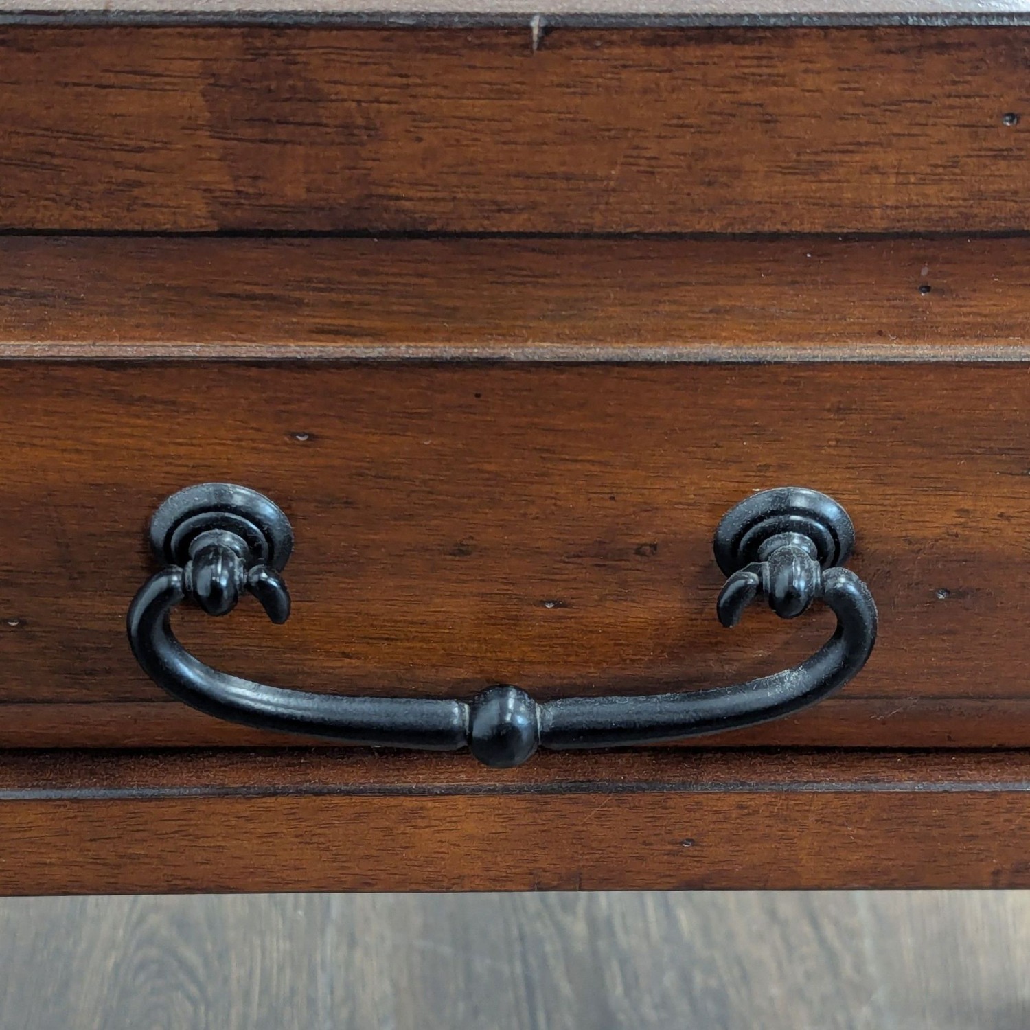 Pier 1 Imports Wooden Two Drawer Console Table  - image-8