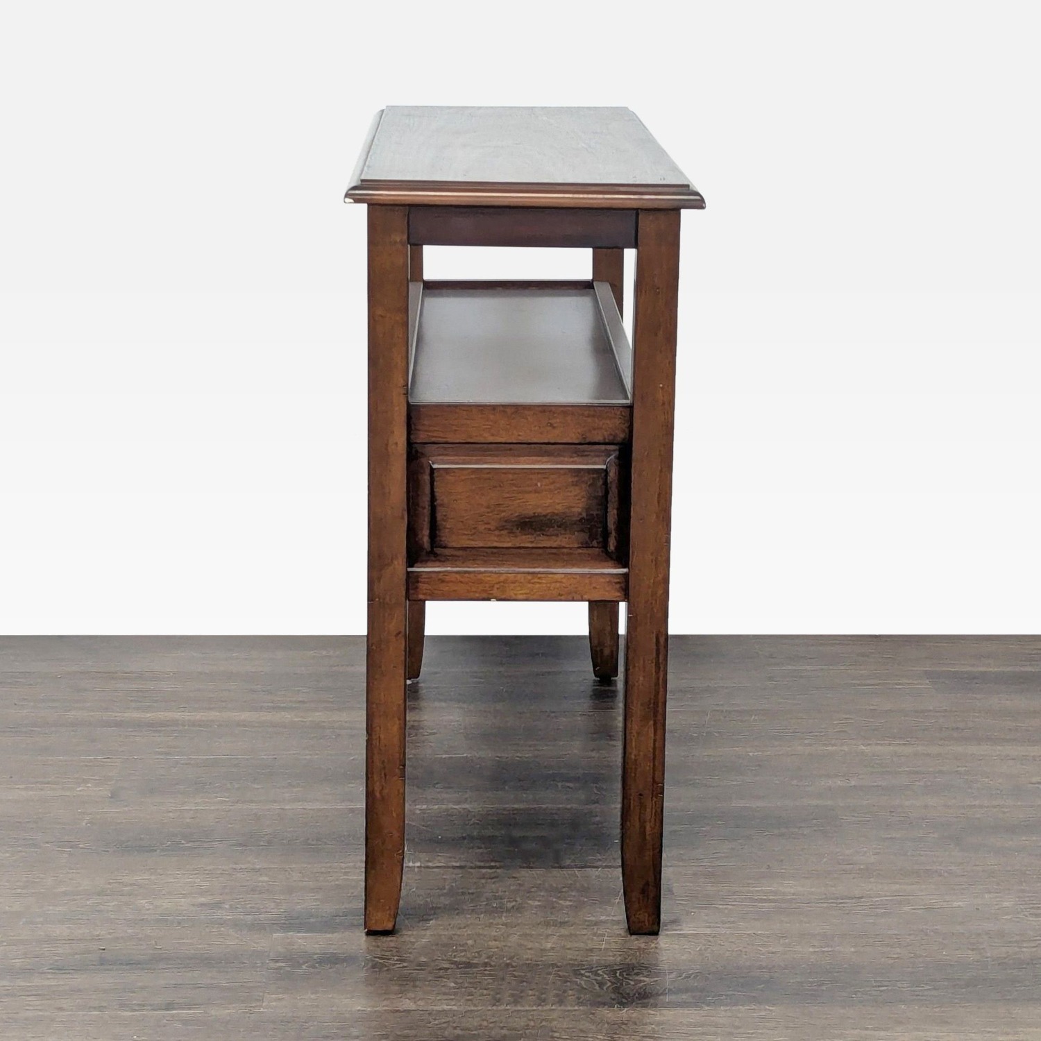 Pier 1 Imports Wooden Two Drawer Console Table  - image-5