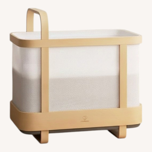 Used Cradlewise Natural Wood Crib for sale on AptDeco