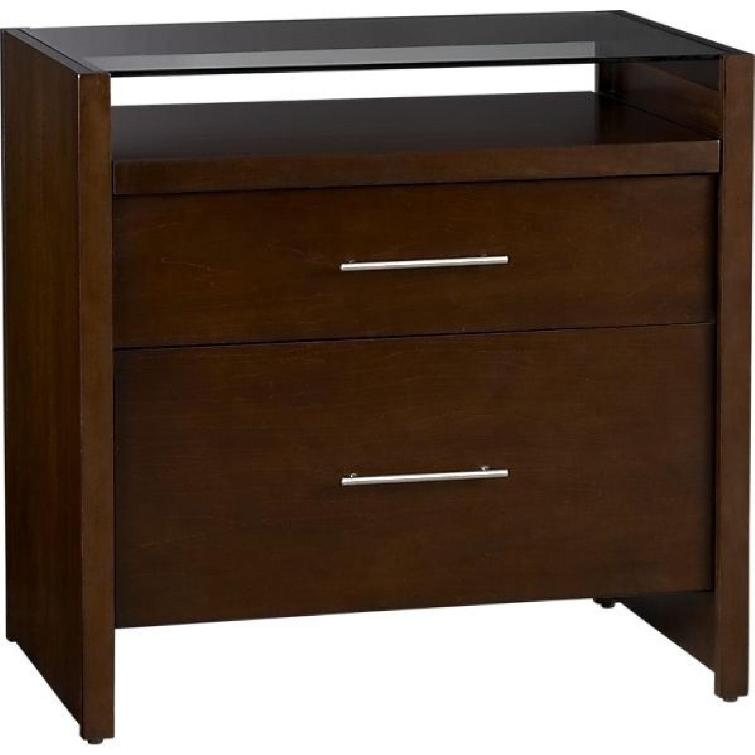 Crate & Barrel Reese Compact Office Dresser - image-1