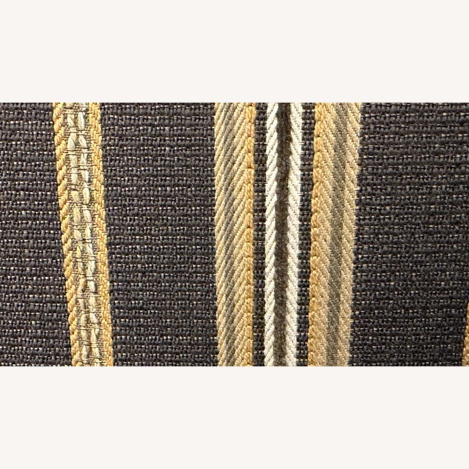 Ethan Allen Thomas Black Gold Dining Chairs - image-2