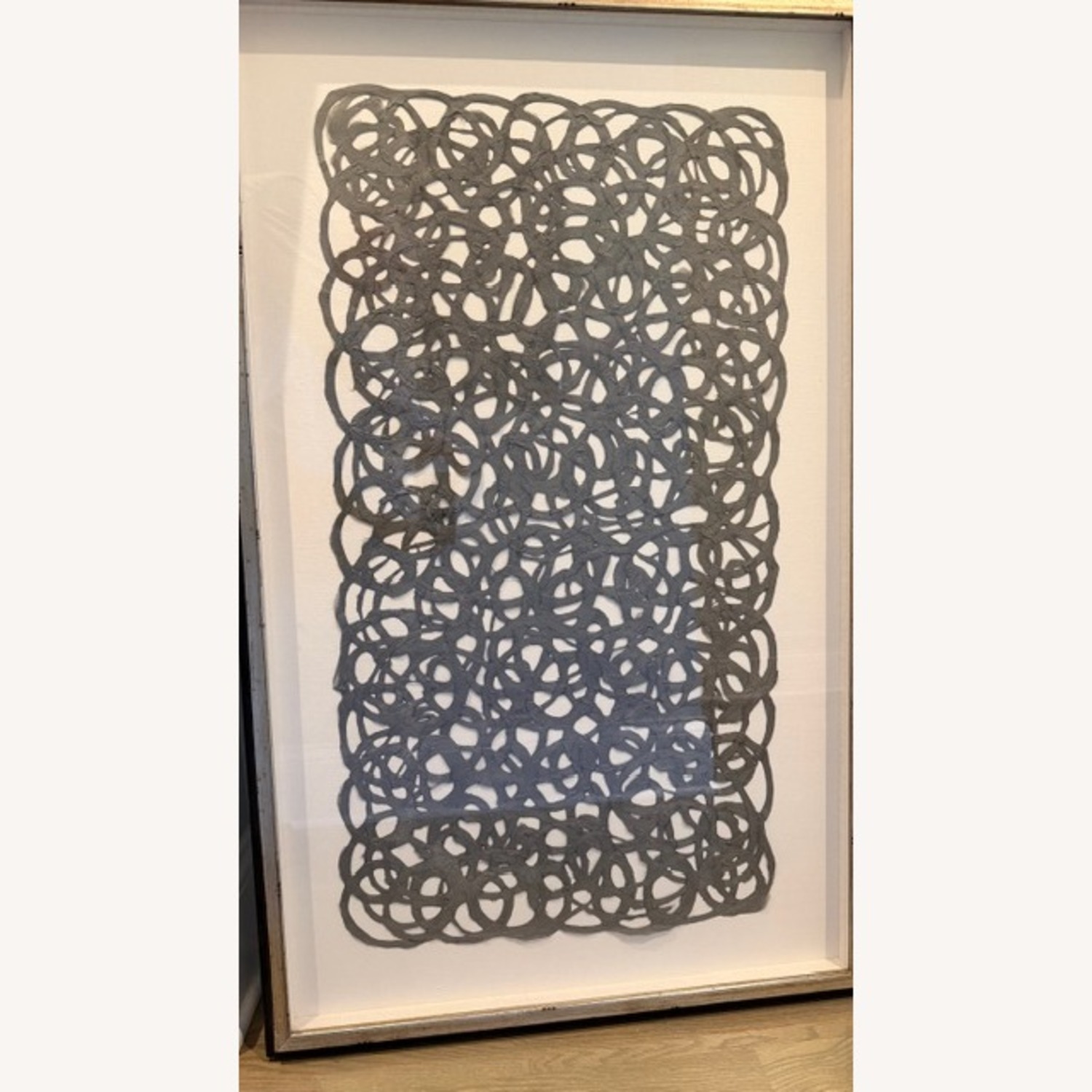 Ethan Allen "Paper Art - Black and Grey  - image-3