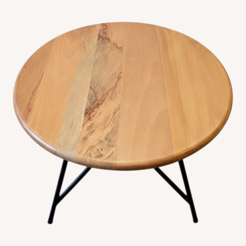 Used Light Brown Wood Coffee Table for sale on AptDeco