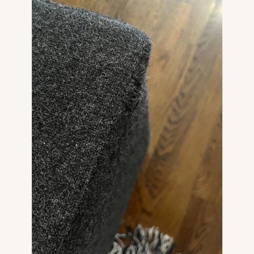 Used Dark Gray Fabric Armchair for sale on AptDeco