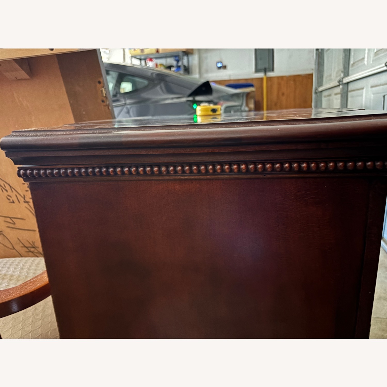 Dark Brown Wood Sideboard - image-2