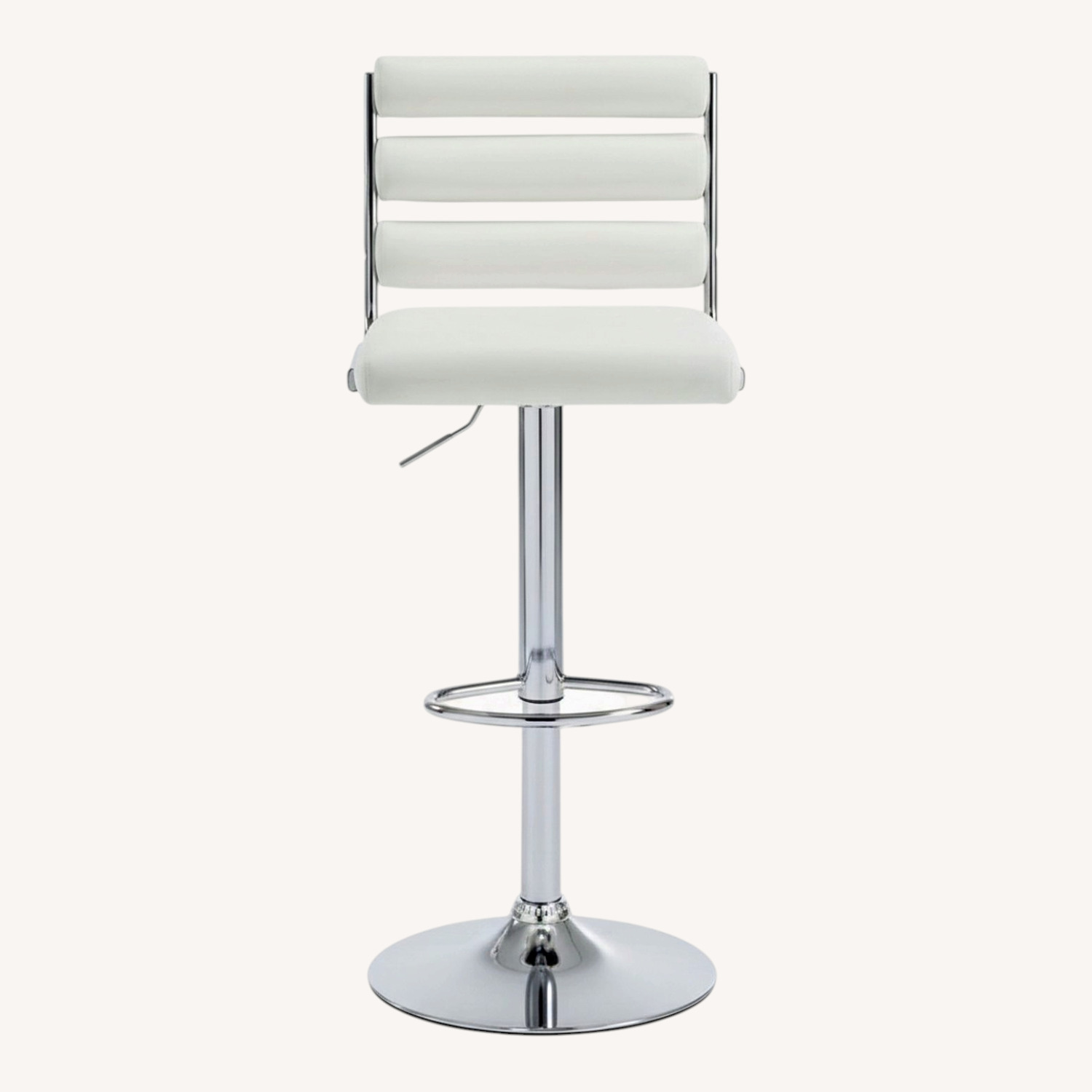 White Metal Stools - image-0