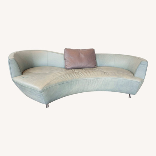 Used Roche Bobois Digital Leather Sofa for sale on AptDeco