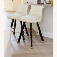 Natural Velvet Kitchen Island