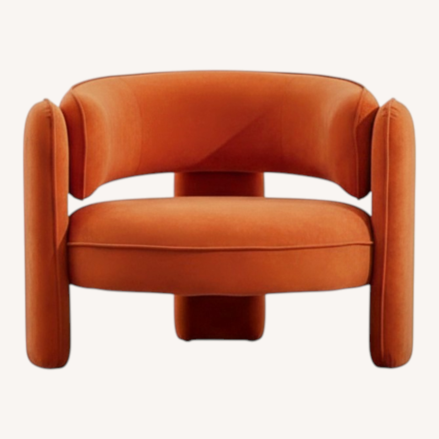 Orange Armchair - image-0