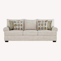 Rooms To Go Natural Fabric 3+ Seater Sofa