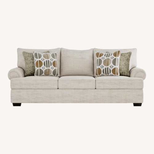 Used Rooms To Go Natural Fabric 3+ Seater Sofa for sale on AptDeco