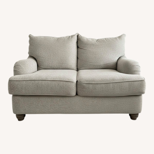 Used Rooms To Go Natural Fabric 2 Seater Sofa for sale on AptDeco