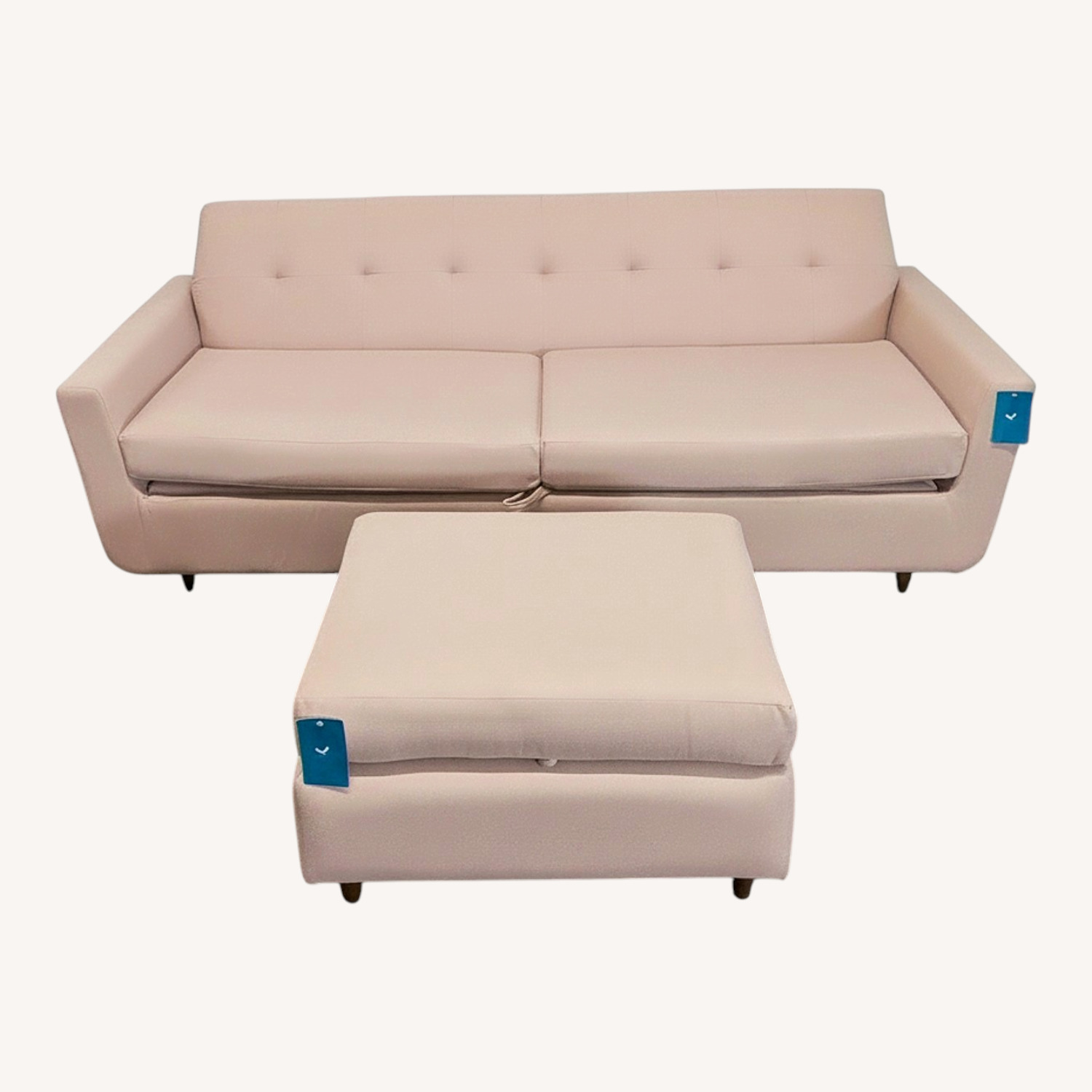Joybird Furniture Hughes 3-Seat Sofa with Ottoman - image-13
