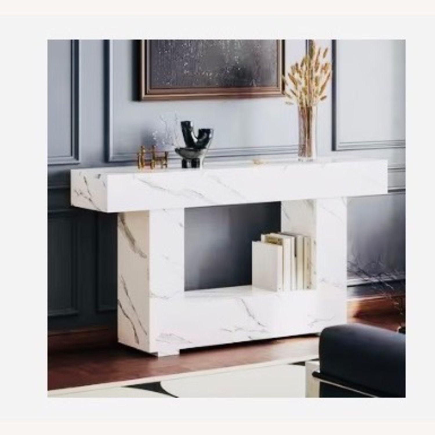 White Entry Table Set of 2 - image-2