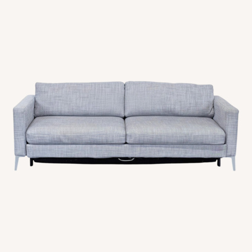 Used Modern Gray Sleeper Sofa with Pull-Out Bed  for sale on AptDeco