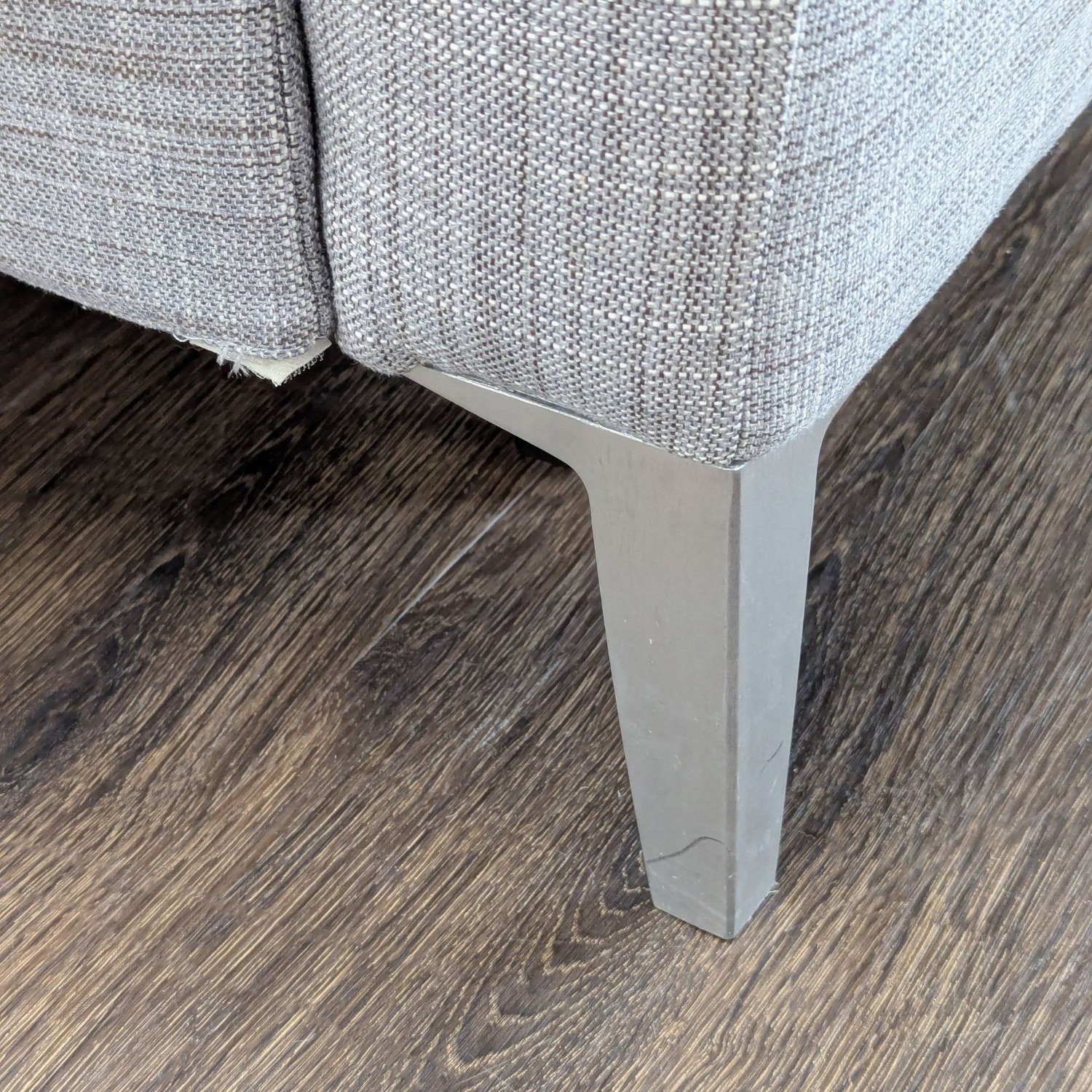 Modern Gray Sleeper Sofa with Pull-Out Bed  - image-10