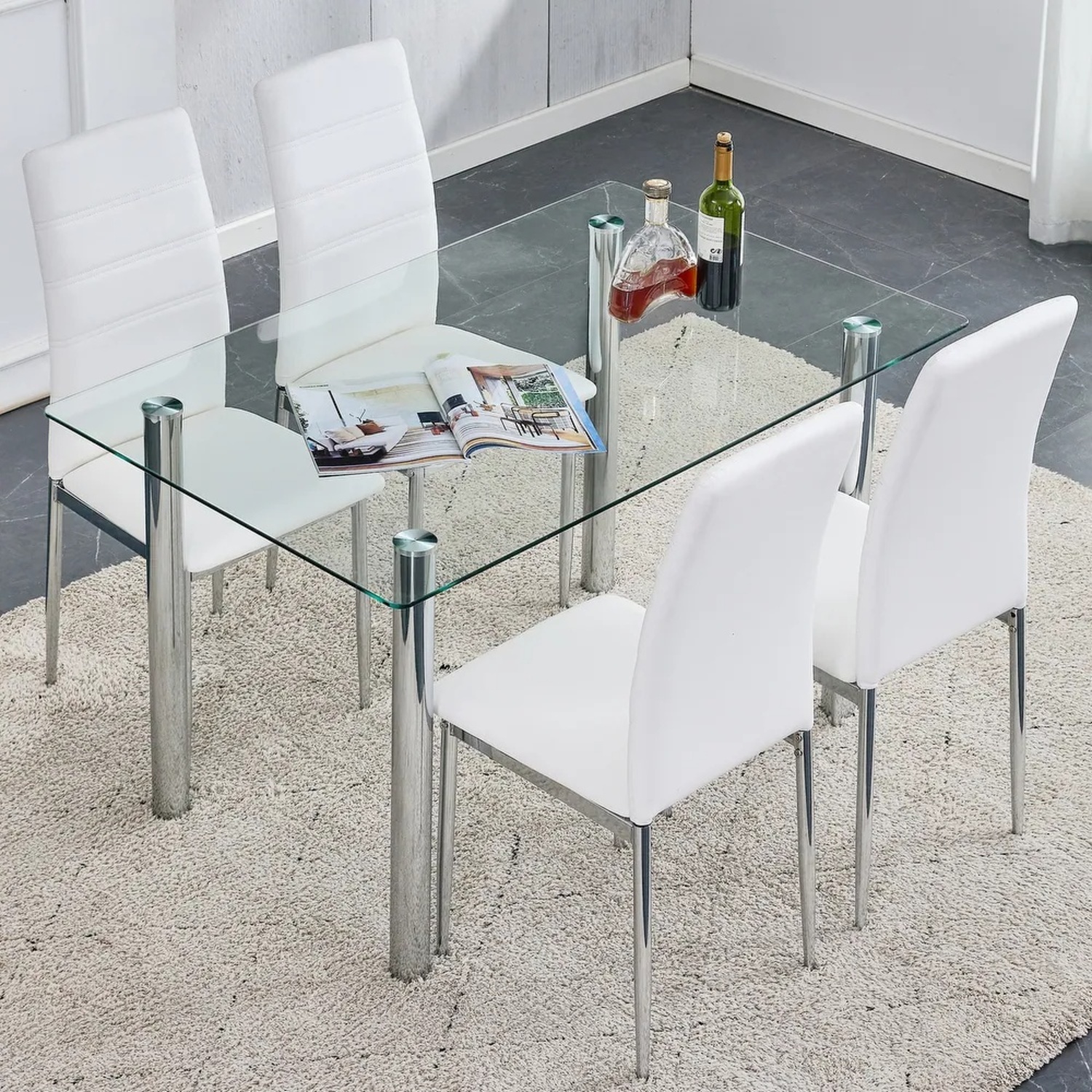 Wayfair Glass Side Table - image-4