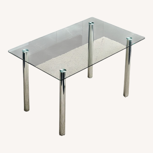 Used Wayfair Glass Side Table for sale on AptDeco
