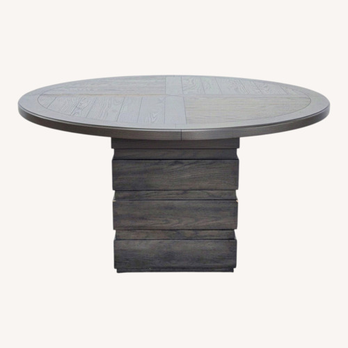 Used Home Meridian Helms Round Dining Table for sale on AptDeco