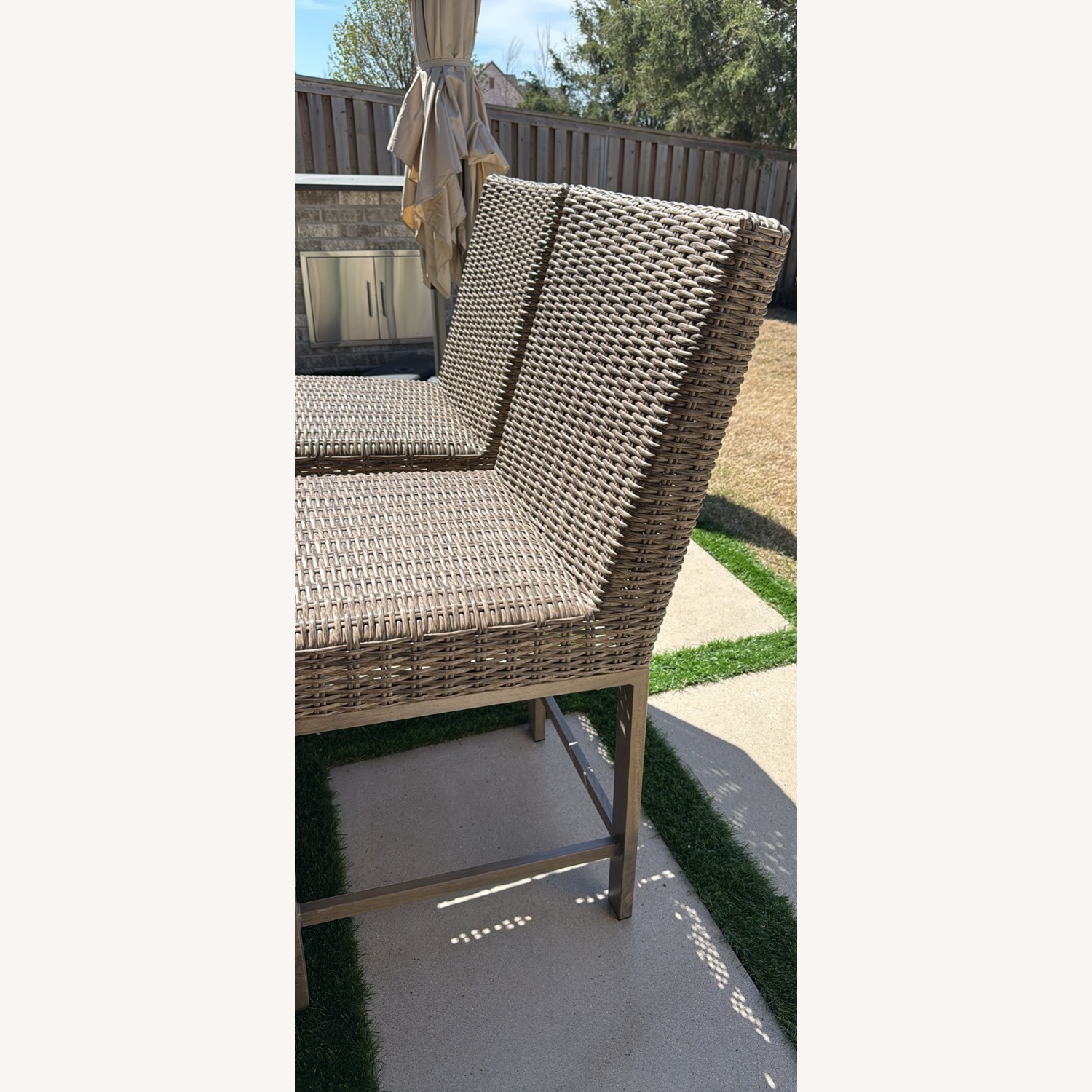 Outdoor Bar Table and Stools - image-3