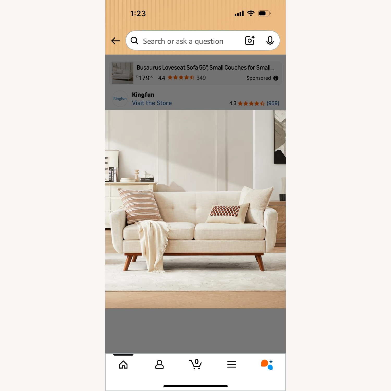 Loveseat Sofa - image-3