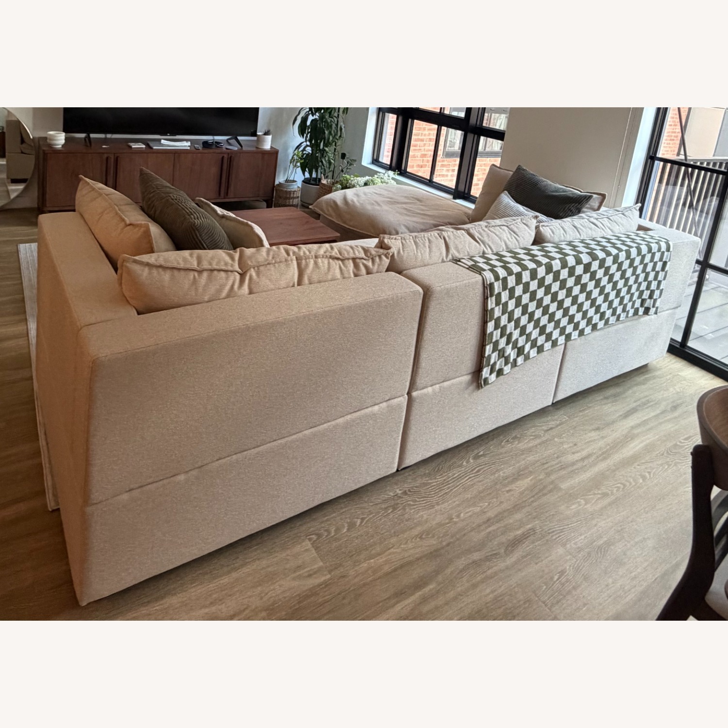 Albany Park 122" Sofa + Ottoman - image-3