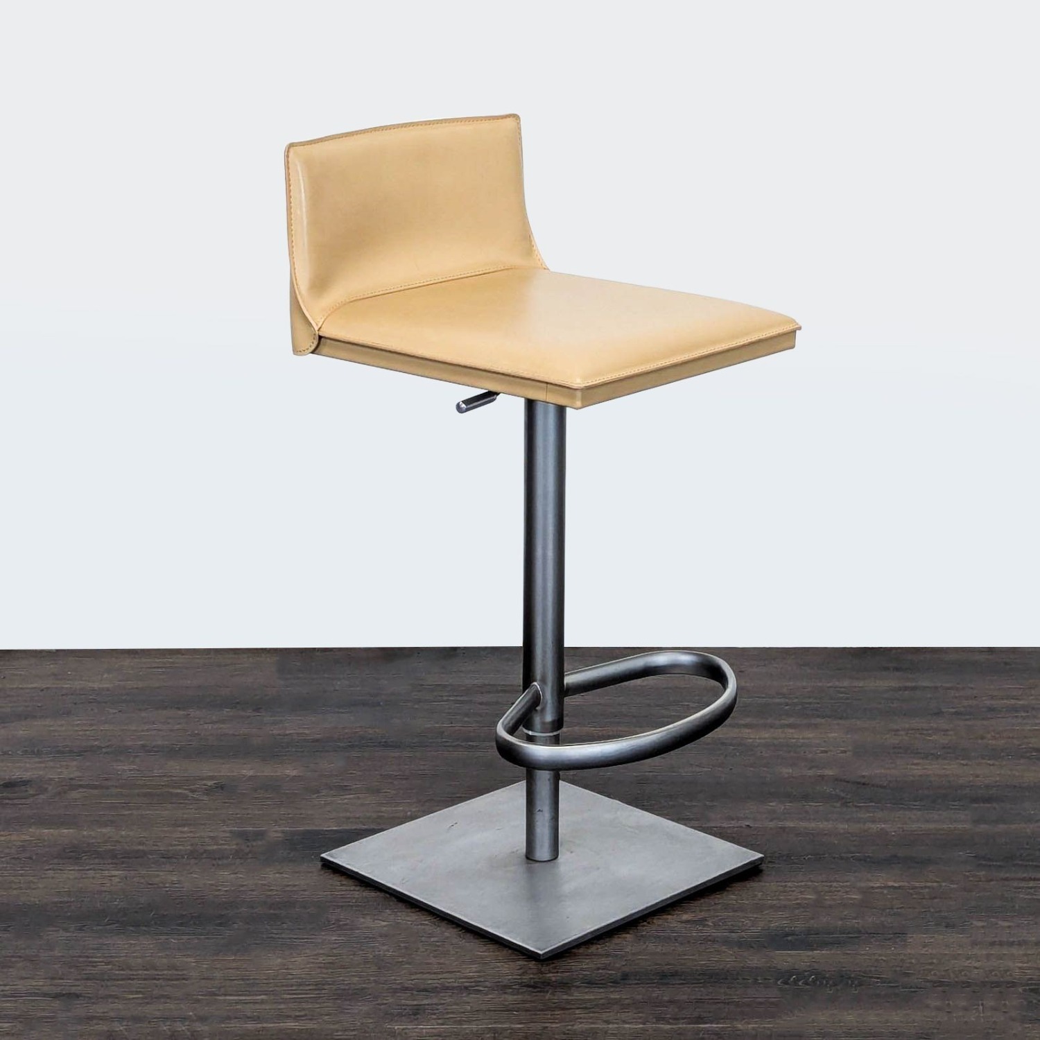 Frag Brushed Aluminum Counter Stool - image-3