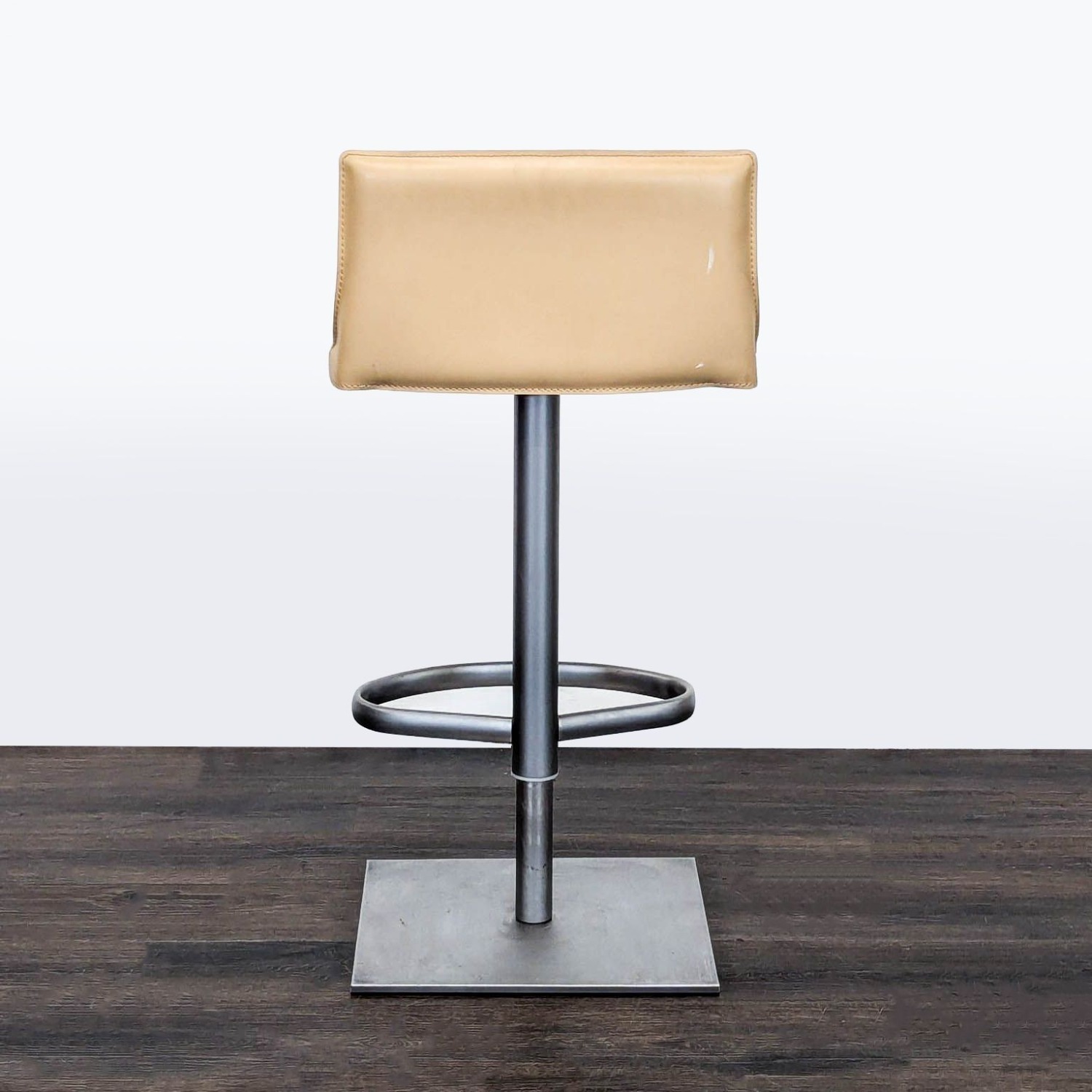 Frag Brushed Aluminum Counter Stool - image-5