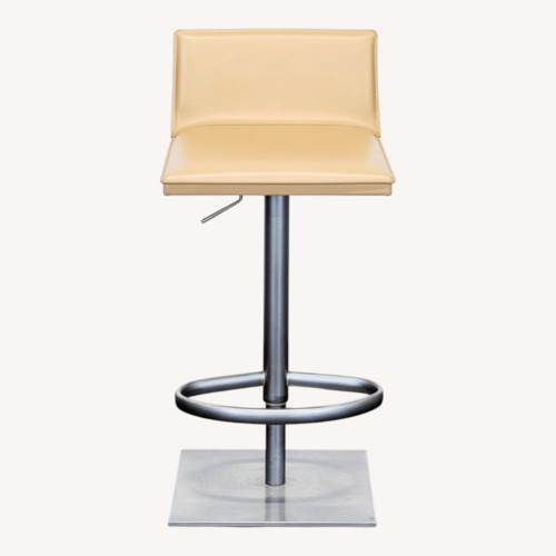 Used Frag Brushed Aluminum Counter Stool for sale on AptDeco