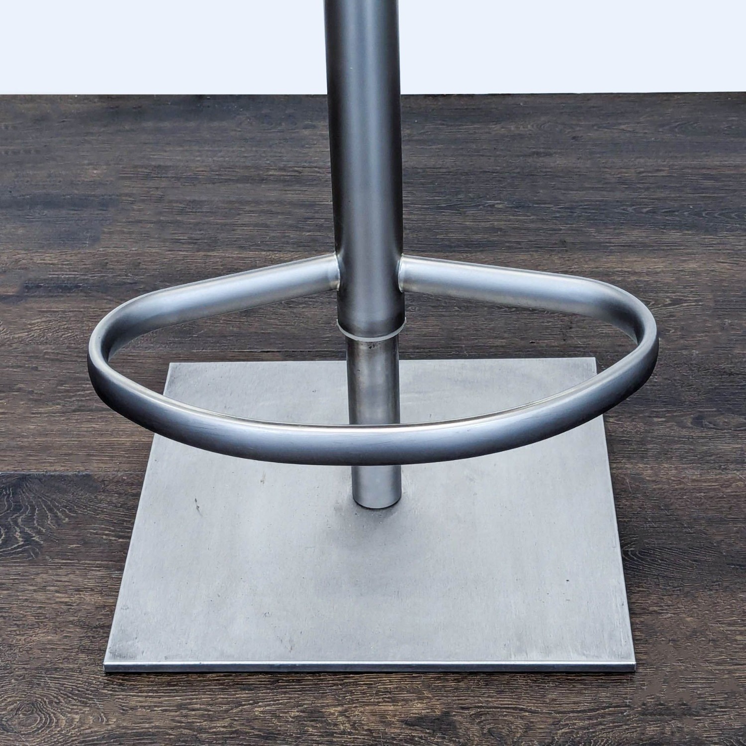 Frag Brushed Aluminum Counter Stool - image-7