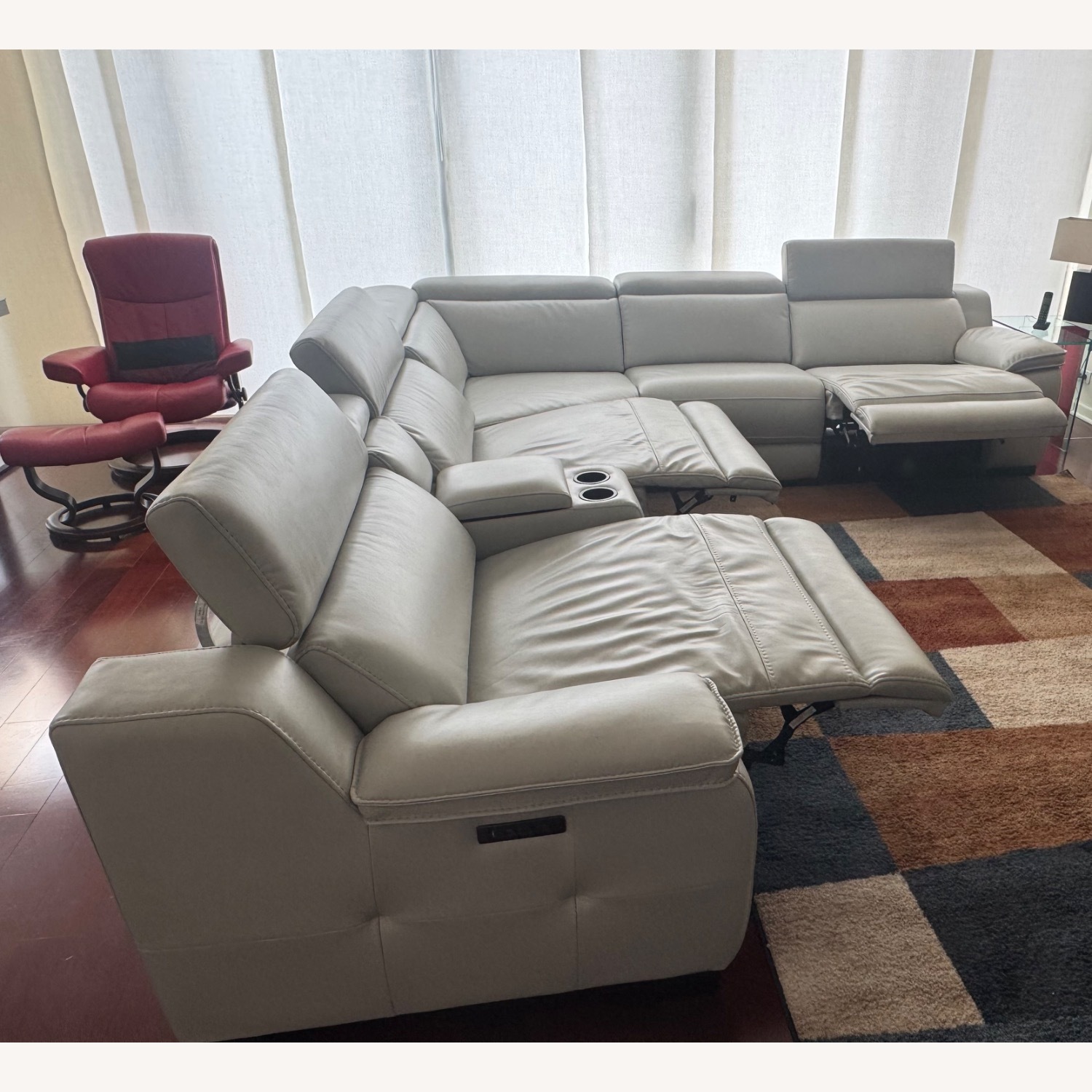 Titus Power Reclining Sectional - image-1