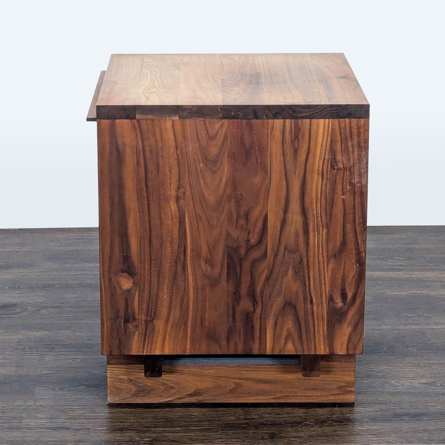 Vermont Furniture Designs One Drawer Walnut Nightstand - image-6