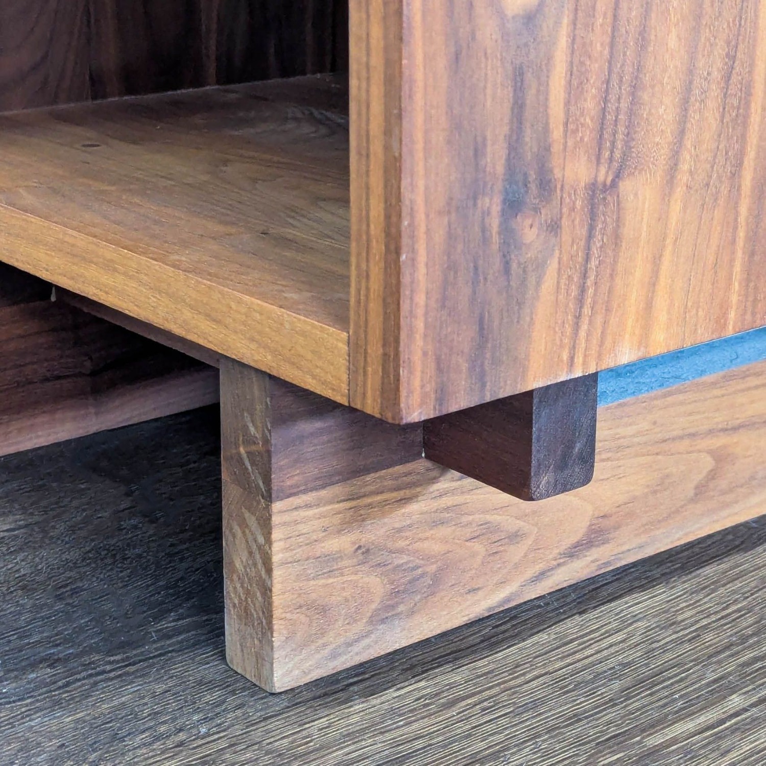 Vermont Furniture Designs One Drawer Walnut Nightstand - image-7