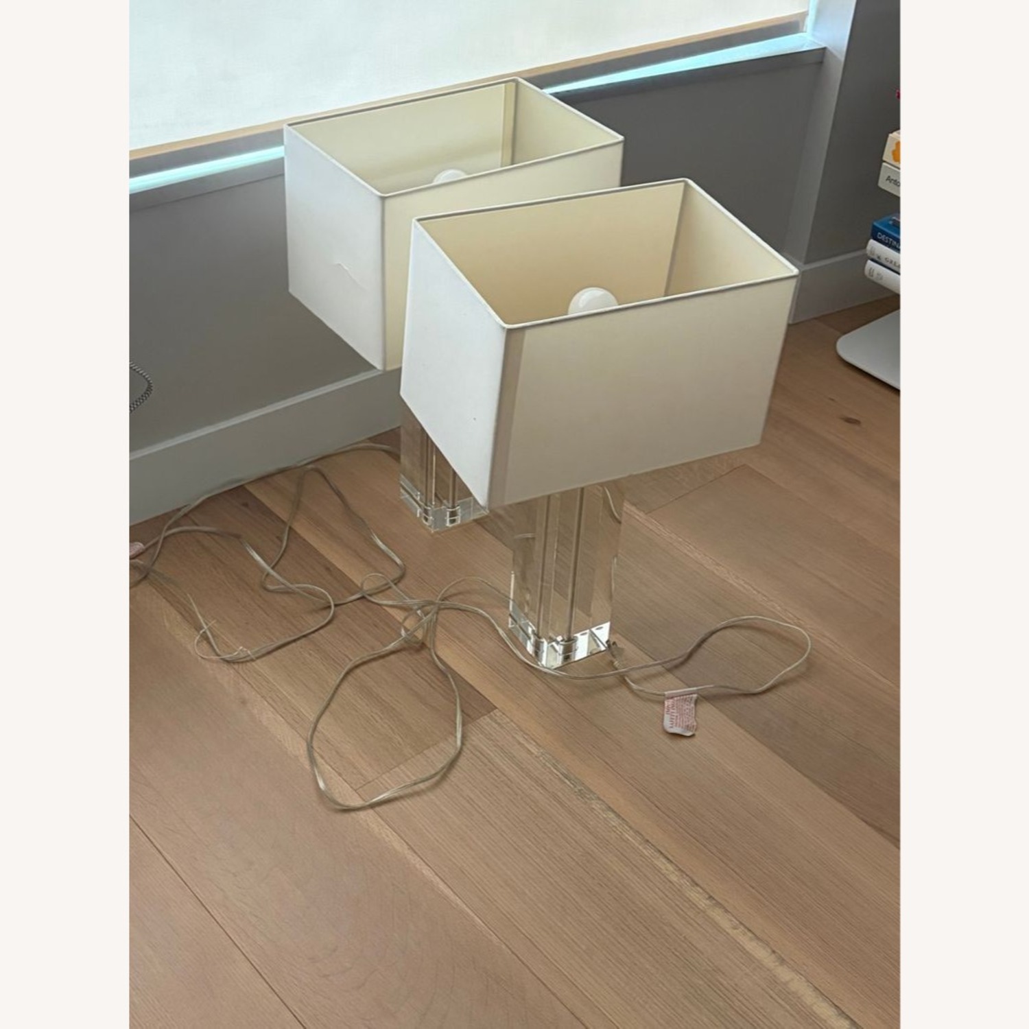 Room & Board Modern Square Crystal Table Lamp - image-6